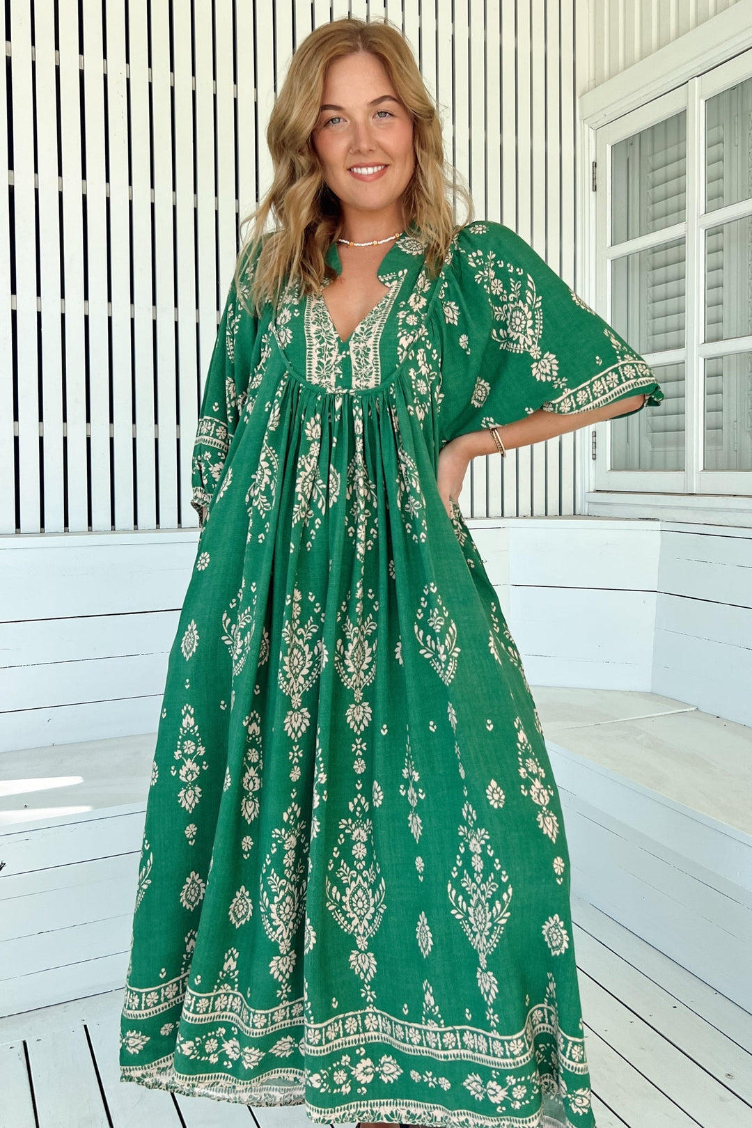 Stilla | Luftigt Boho Midi Kjole