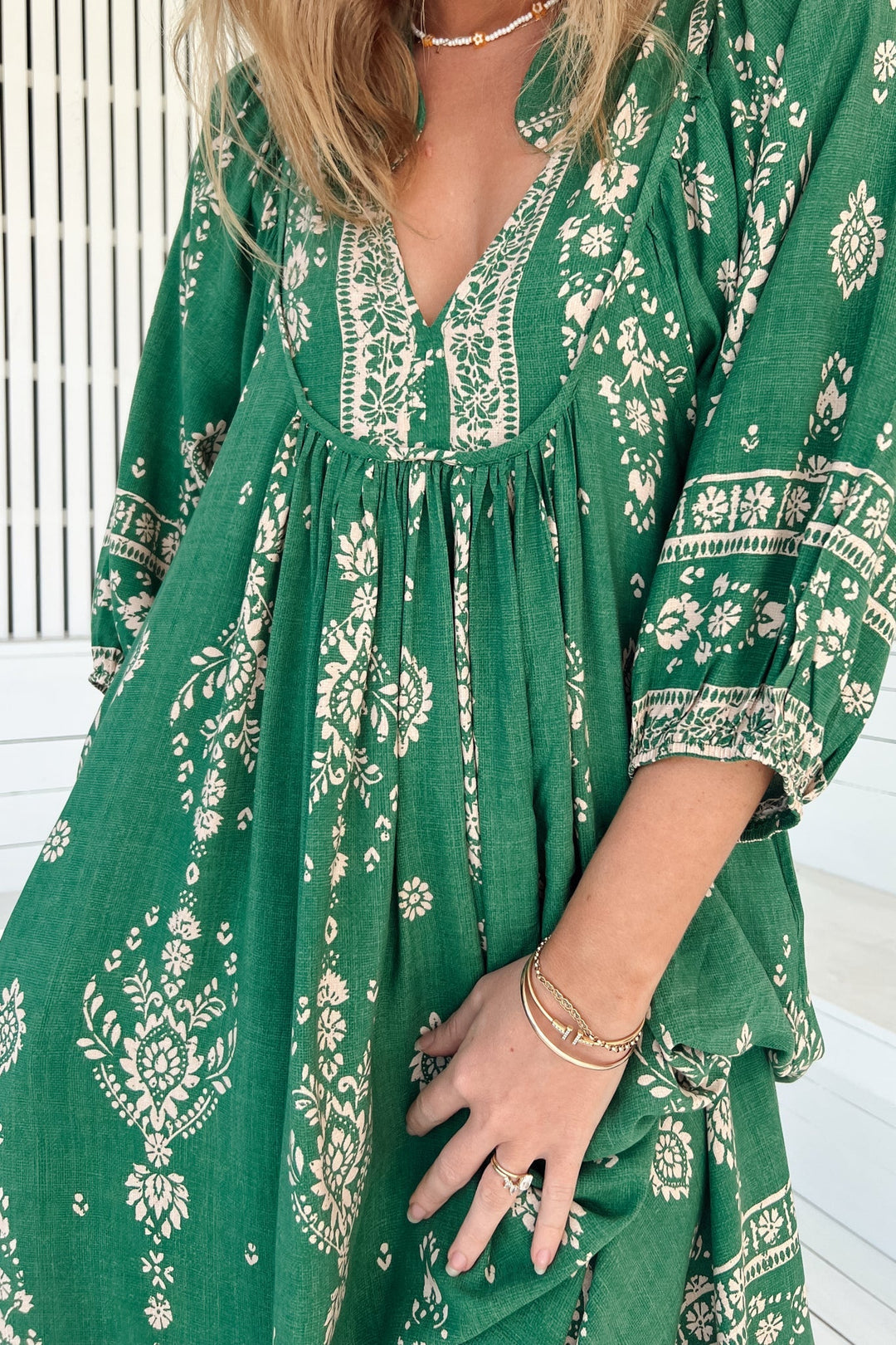 Stilla | Luftigt Boho Midi Kjole