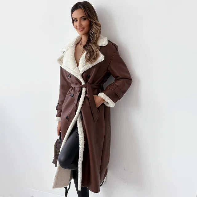 Stilla | Elegant Lang Vinterfrakke Damer