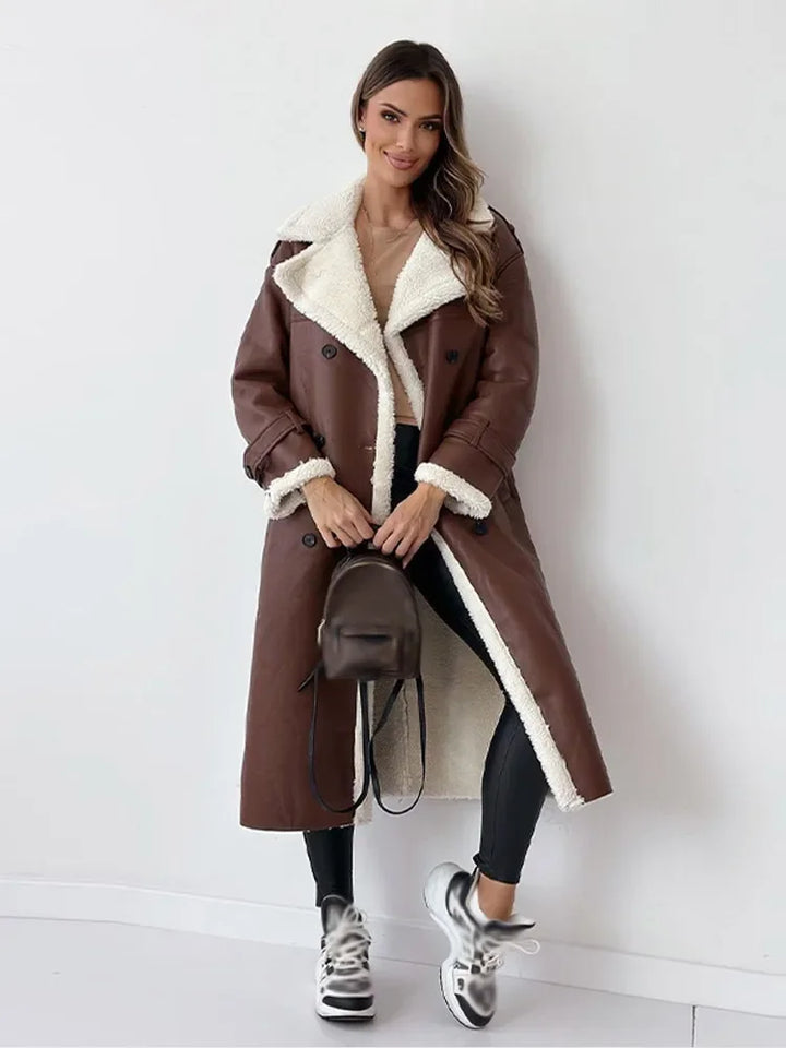 Stilla | Elegant Lang Vinterfrakke Damer