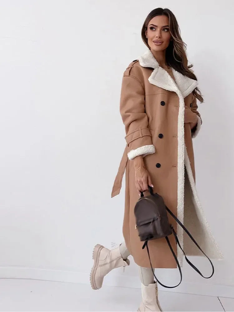 Stilla | Elegant Lang Vinterfrakke Damer