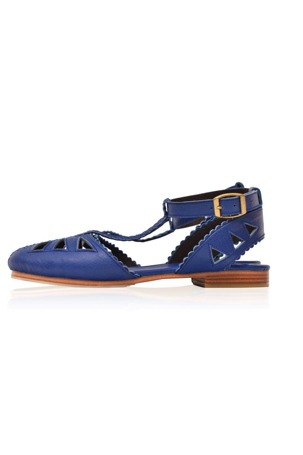 Stilla | Læder T-Strap Sandaler