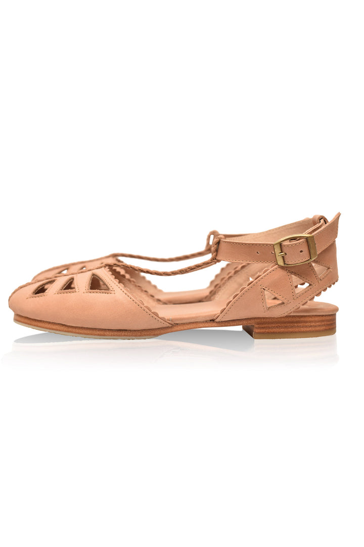 Stilla | Læder T-Strap Sandaler