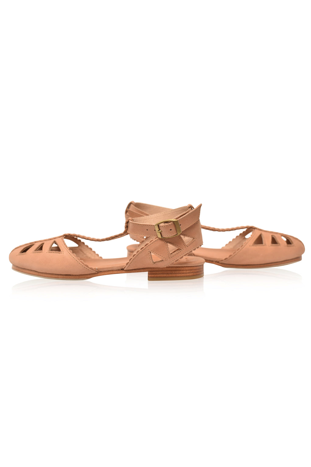Stilla | Læder T-Strap Sandaler