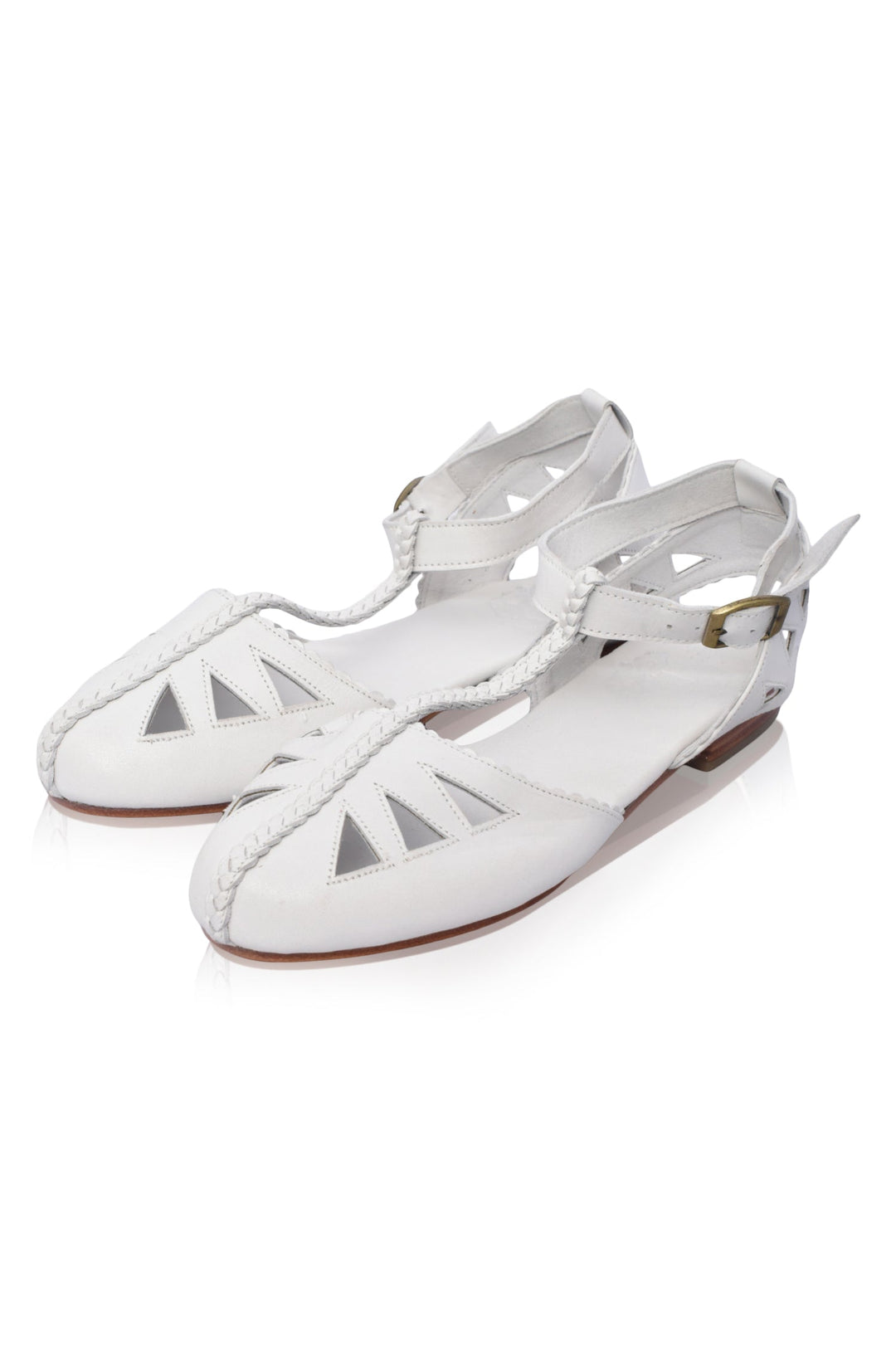 Stilla | Læder T-Strap Sandaler