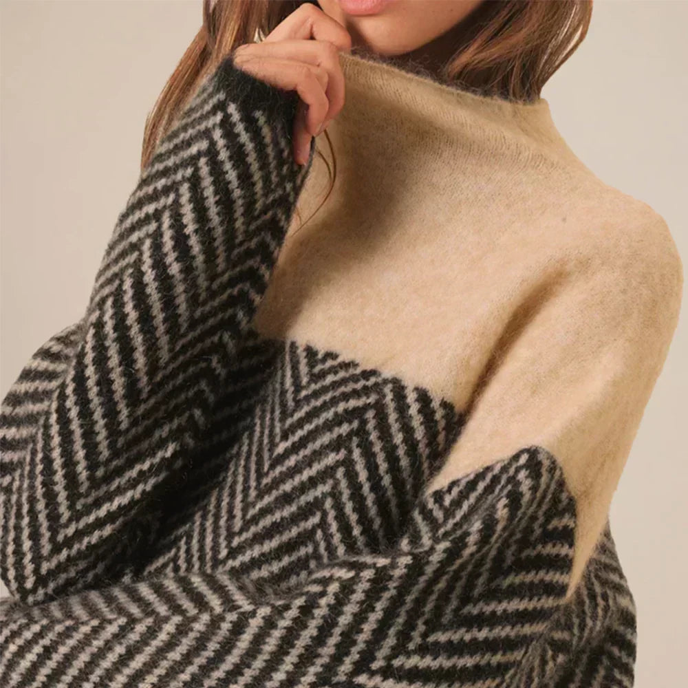 Stilla | Rullekravesweater med stil