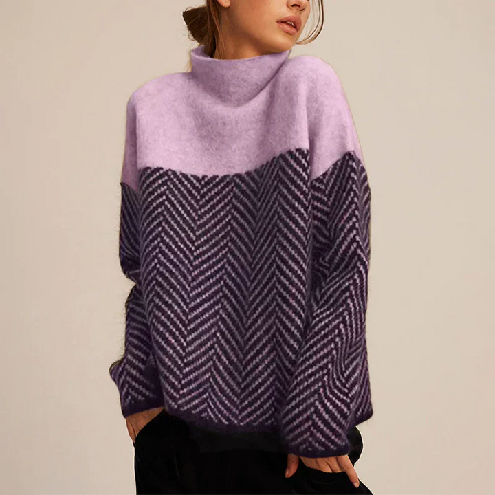 Stilla | Rullekrave sweater til hyggelig varme
