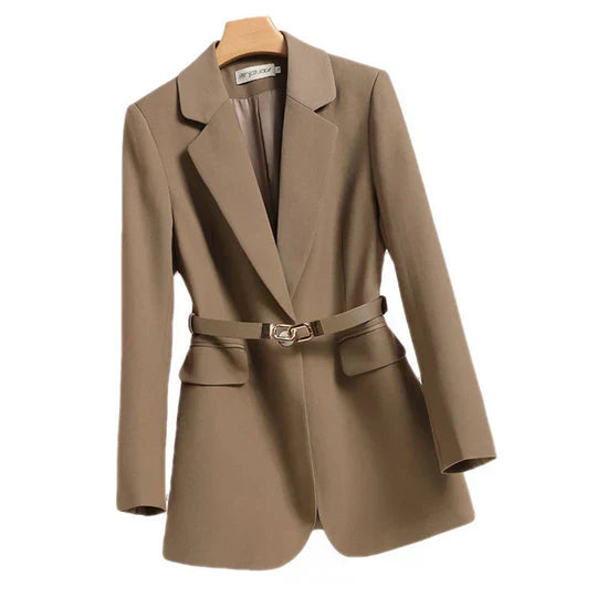 Stilla | Elegant Dameblazer Med Bælte