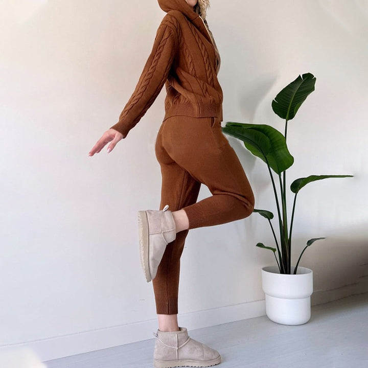 Stilla | Trendy og Casual Jakke og Bukser Sæt