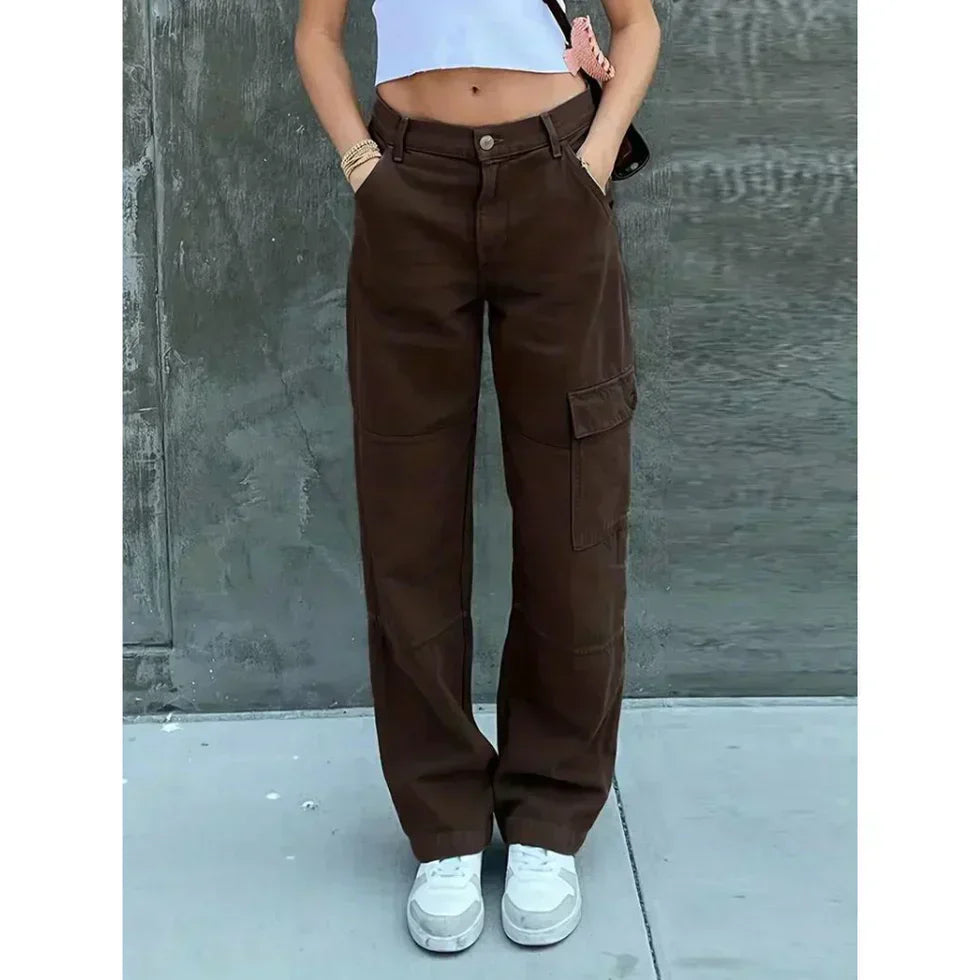 Stilla | Trendy Cargo Bukser Dame til Casual Outfits Og Komfort