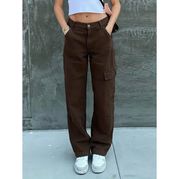 Stilla | Trendy Cargo Bukser Dame til Casual Outfits Og Komfort