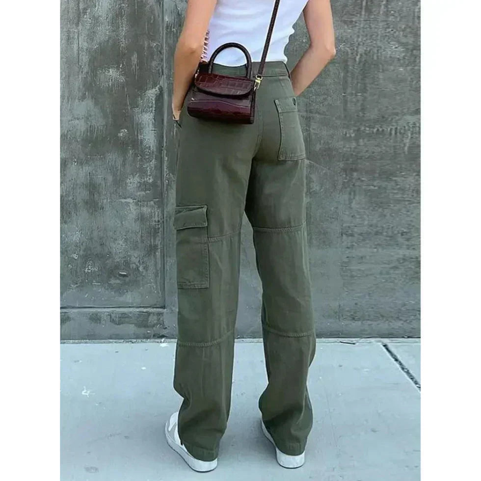 Stilla | Trendy Cargo Bukser Dame til Casual Outfits Og Komfort