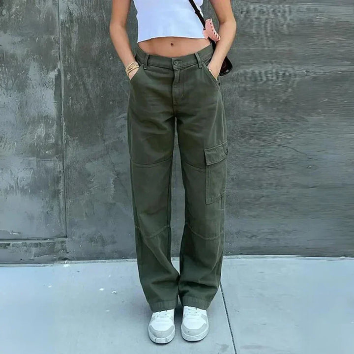 Stilla | Trendy Cargo Bukser Dame til Casual Outfits Og Komfort