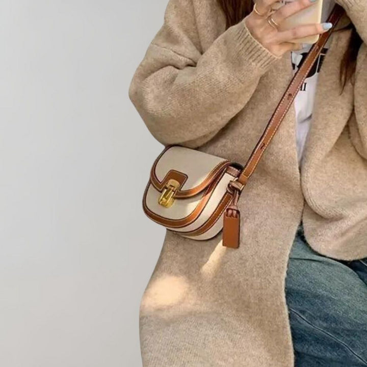 Stilla | Elegant Skuldertaske Med En Stilfuld Klap