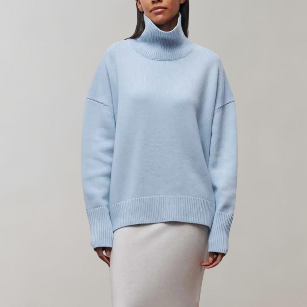 Stilla | Behagelig Rullekravepullover af Fleece