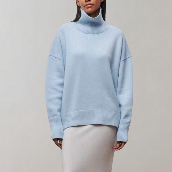 Stilla | Behagelig Rullekravepullover af Fleece