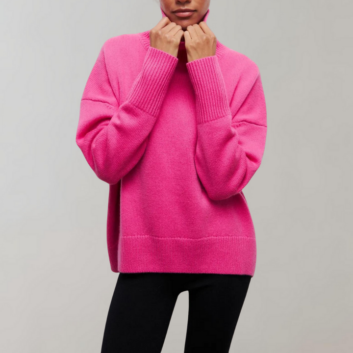 Stilla | Behagelig Rullekravepullover af Fleece