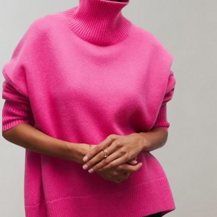 Stilla | Behagelig Rullekravepullover af Fleece