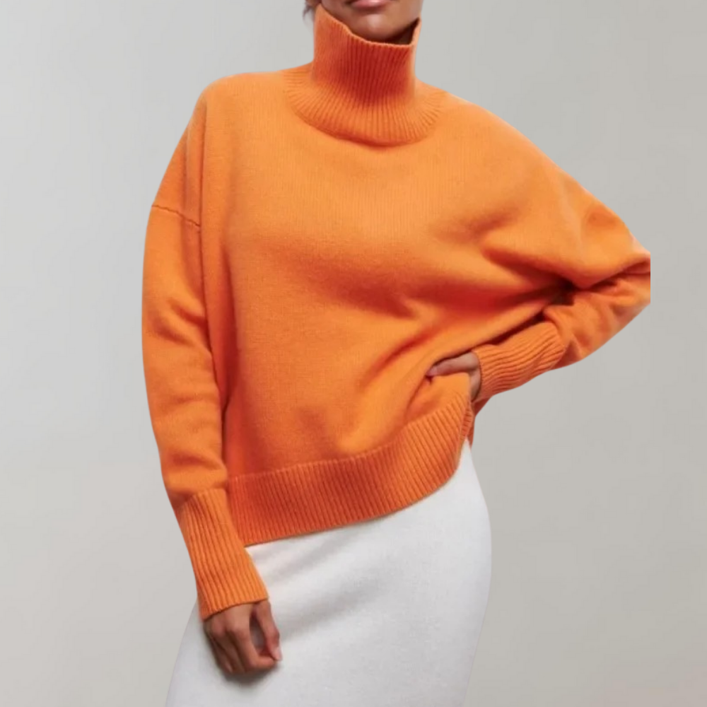 Stilla | Behagelig Rullekravepullover af Fleece