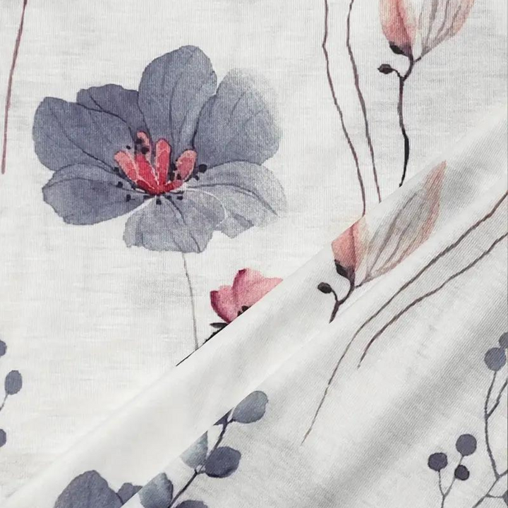 Stilla | Elegante blomsterskjorte til kvinder fra Brynhild
