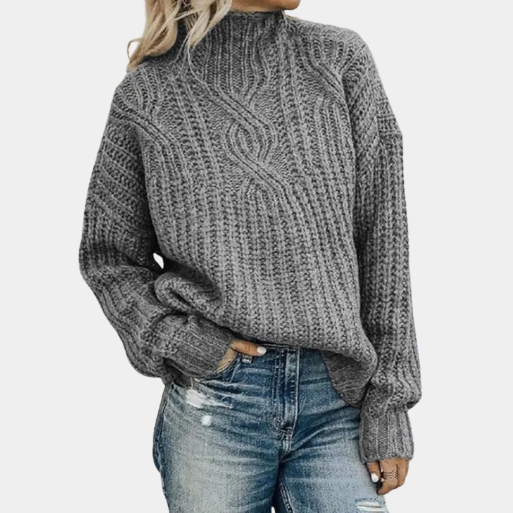 Stilla | Elegant og Alsidig Langærmet Sweater