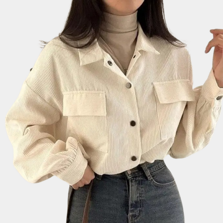 Stilla | Stilet Og Elegant Corduroy Damefrakke Til Sommer