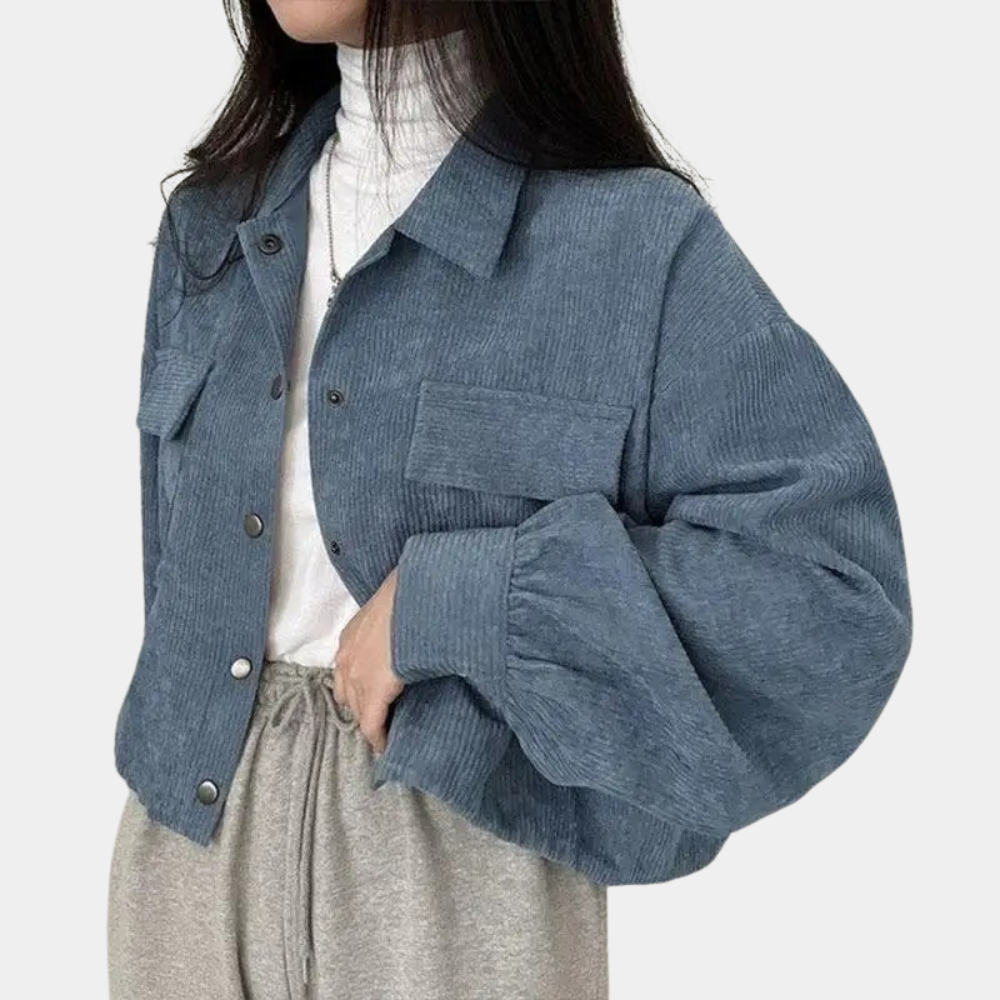 Stilla | Stilet Og Elegant Corduroy Damefrakke Til Sommer