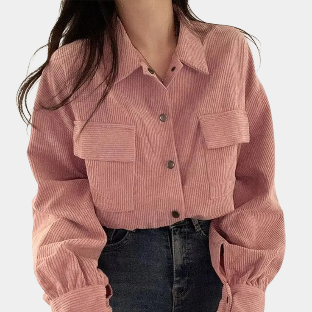 Stilla | Stilet Og Elegant Corduroy Damefrakke Til Sommer