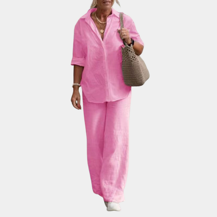 Stilla | Luksuriøs Og Elegant To-delt Ensemble Til Kvinder For Ultimativ Komfort