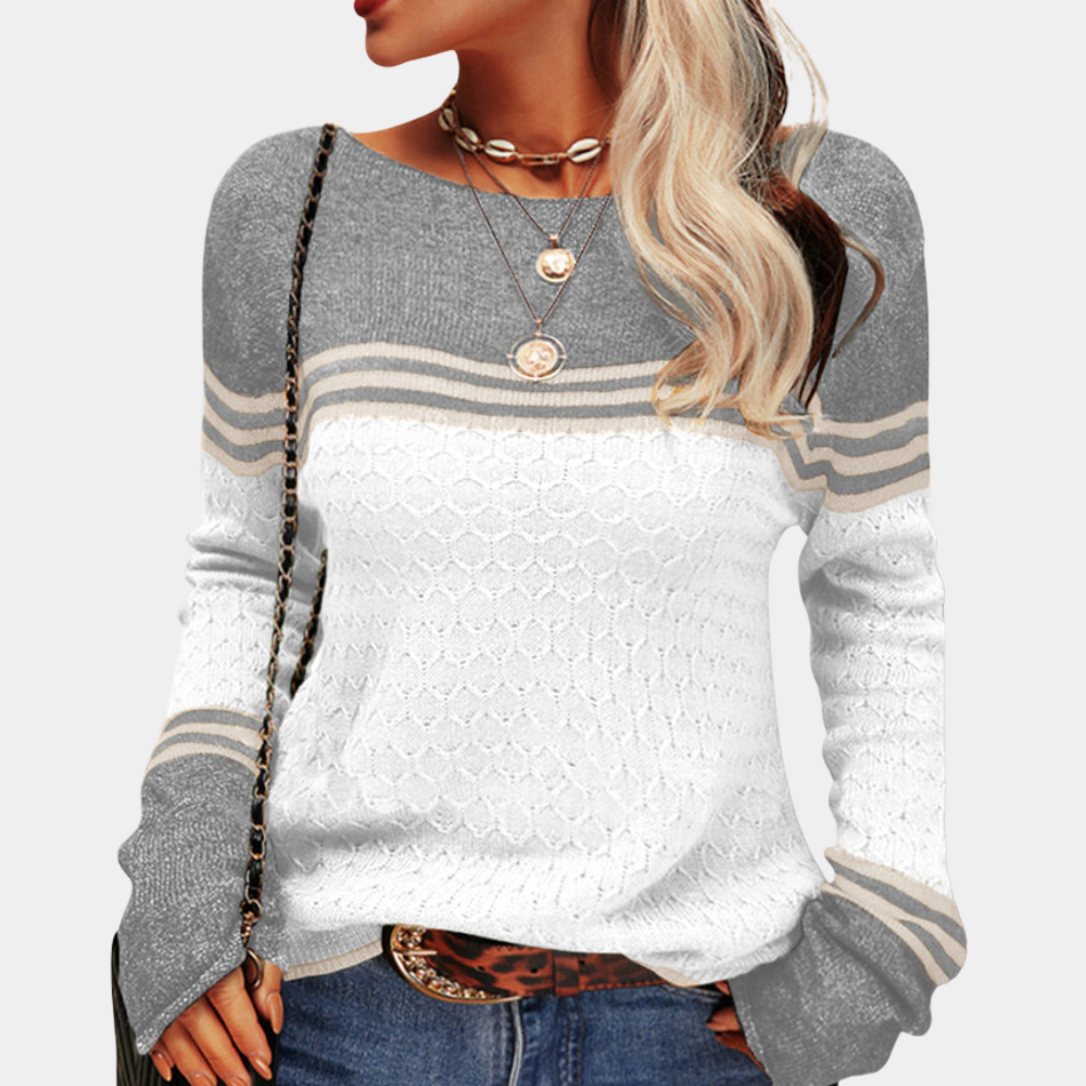 Stilla | Modisk Ubesværet Pullover Look