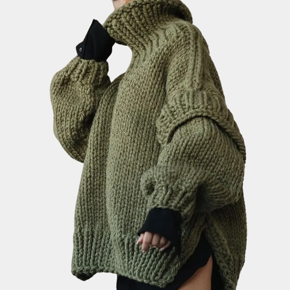 Stilla | Oversize Rullekravepullover til Damer