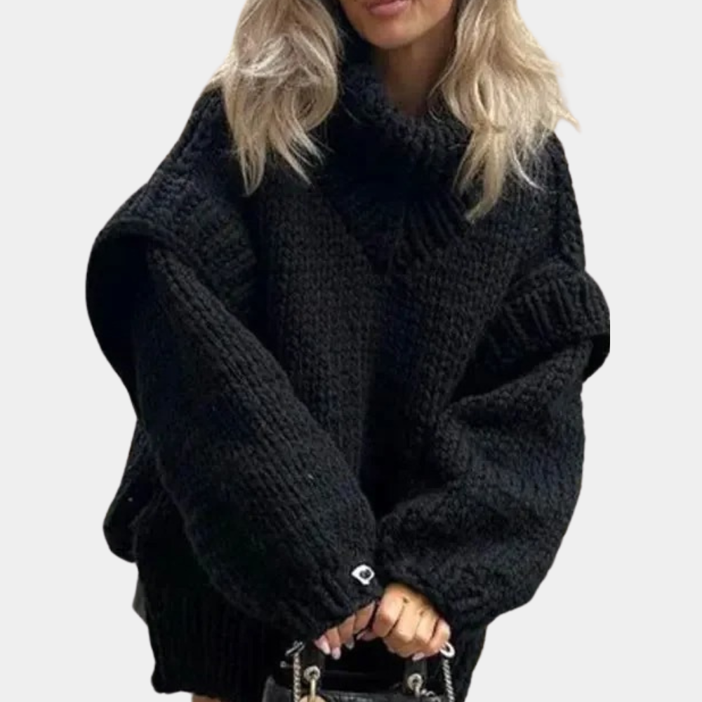 Stilla | Oversize Rullekravepullover til Damer