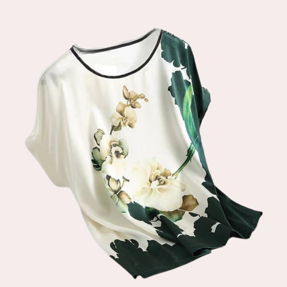 Stilla | Elegant Feminin Blomsterbluse Til Et Elegant Look