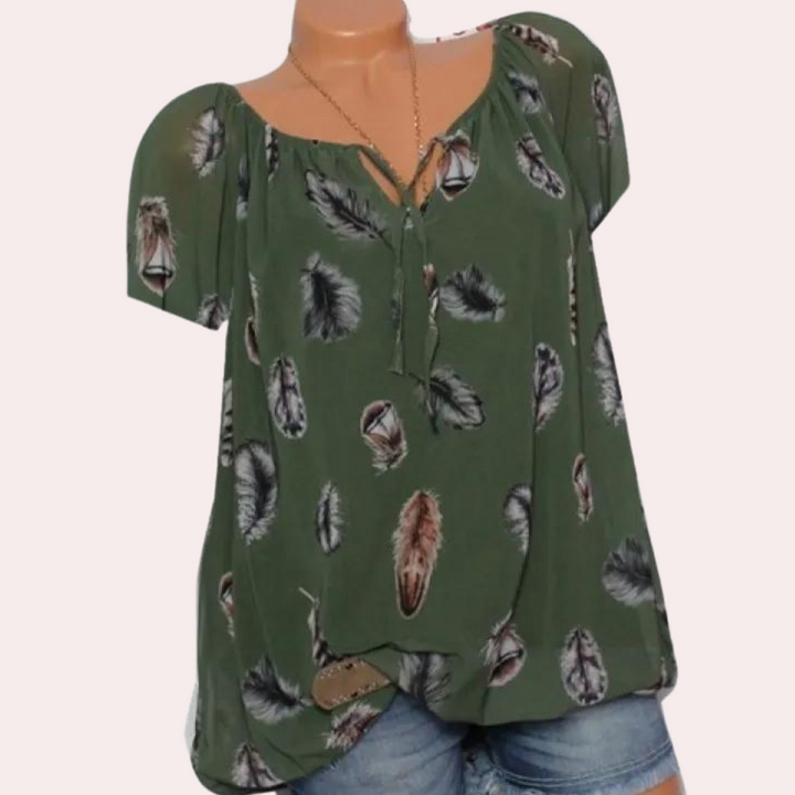 Stilla | Elegant og Behagelig Damebluse til et Ubesværet Look