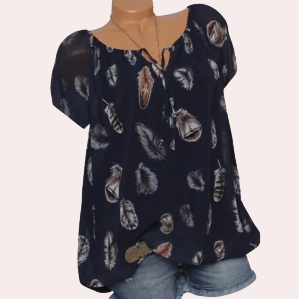 Stilla | Elegant og Behagelig Damebluse til et Ubesværet Look