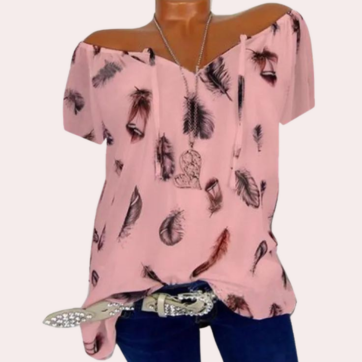 Stilla | Elegant og Behagelig Damebluse til et Ubesværet Look
