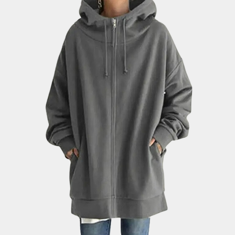 Stilla | Dame Hoodie Med Lynlås