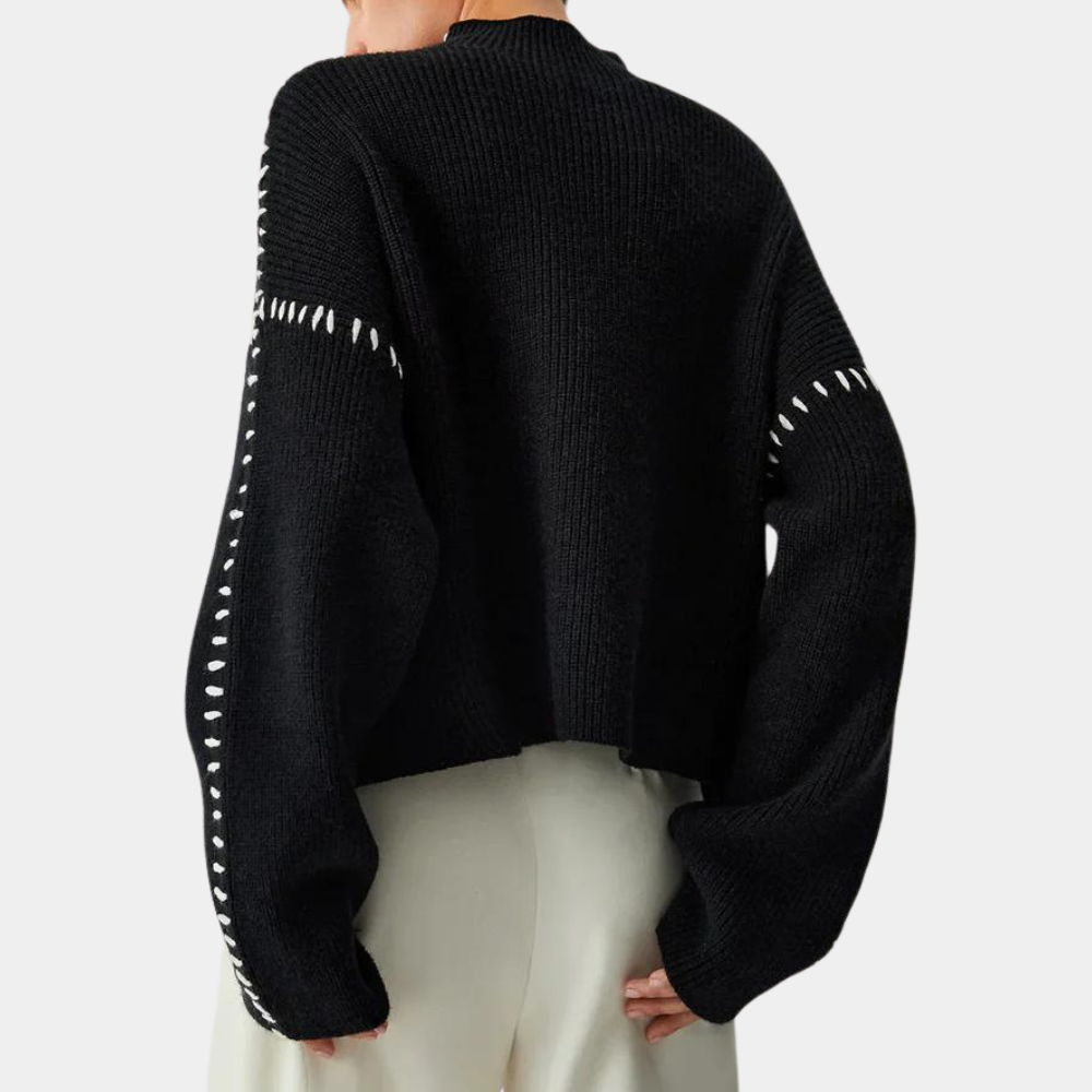 Stilla | Elegant Strikpullover Til Damer