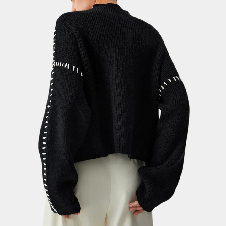 Stilla | Elegant Strikpullover Til Damer