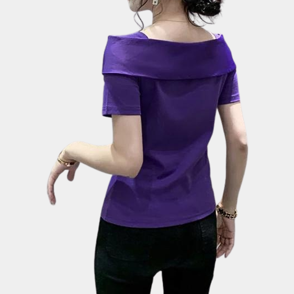 Stilla | Elegant Damen skjorte med knude i den charmerende stil