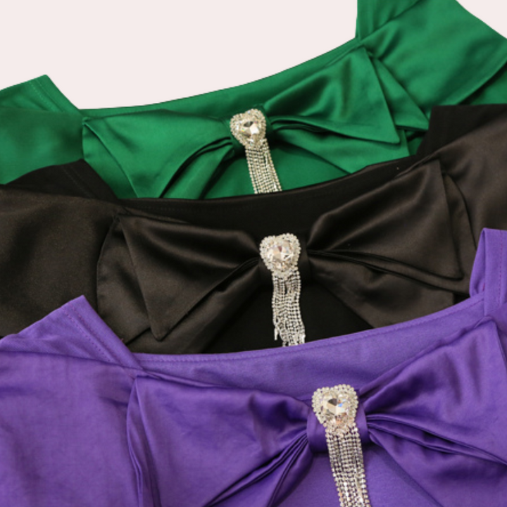 Stilla | Elegant Damen skjorte med knude i den charmerende stil