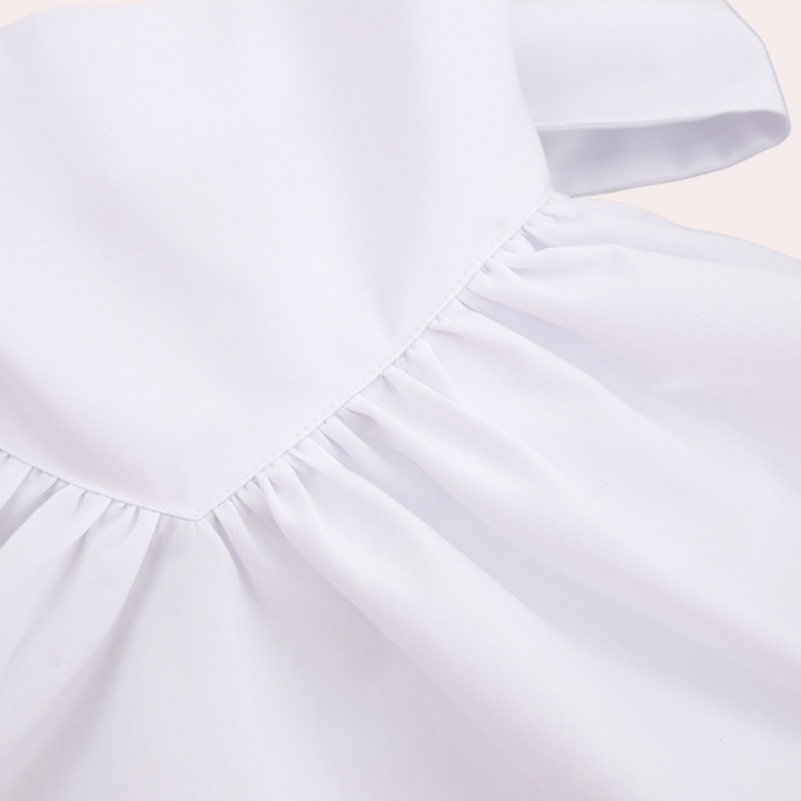 Stilla | Elegant Damebluse Med Ståkrave