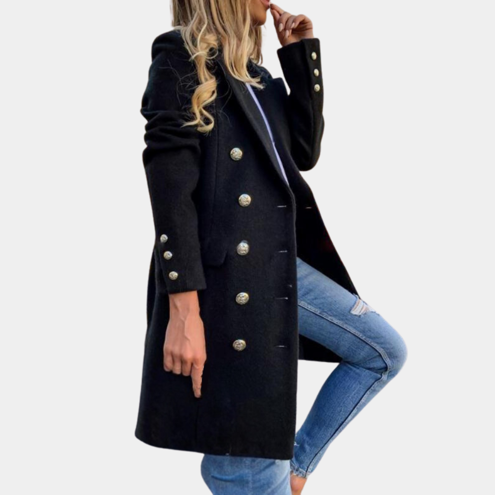 Stilla | Dame Tweed Frakkejakke