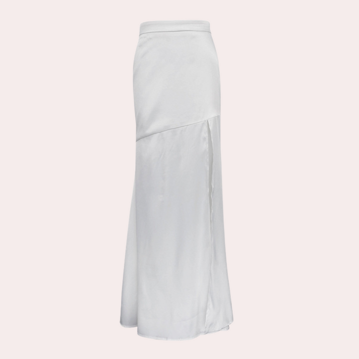 Stilla | Lang Smart Nederdel Til Damer Med En Trendy Slids