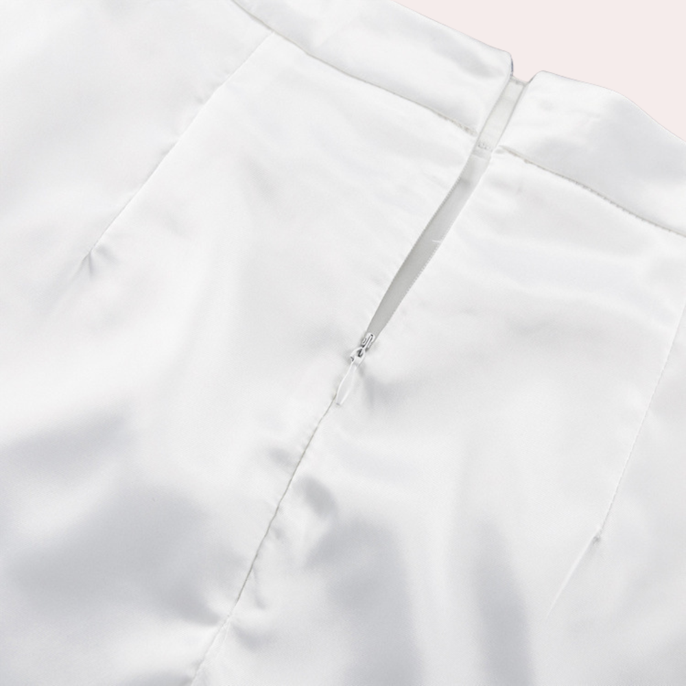 Stilla | Lang Smart Nederdel Til Damer Med En Trendy Slids