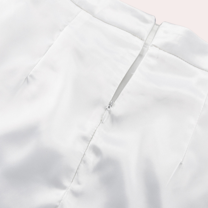 Stilla | Lang Smart Nederdel Til Damer Med En Trendy Slids