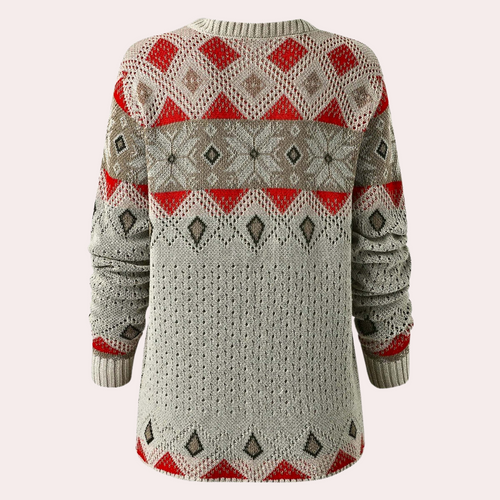 Stilla | Elegant Geometrisk Jakke Til Kvinder
