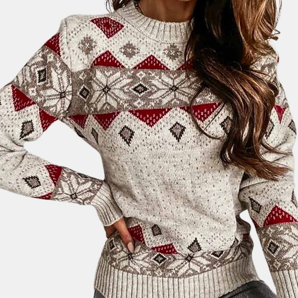 Stilla | Elegant Geometrisk Jakke Til Kvinder