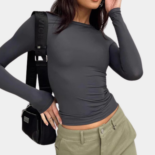 Stilla | Strækbar Crop Top Til Kvinder