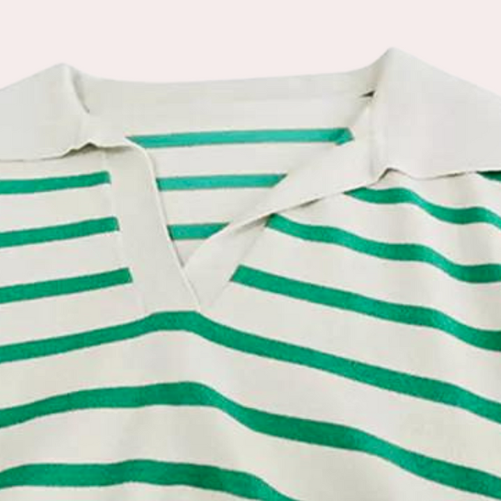 Stilla | Trendy Stribet Sweater til kvinder for et afslappet look